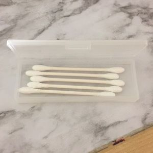 Muji Cotton swab travel case
